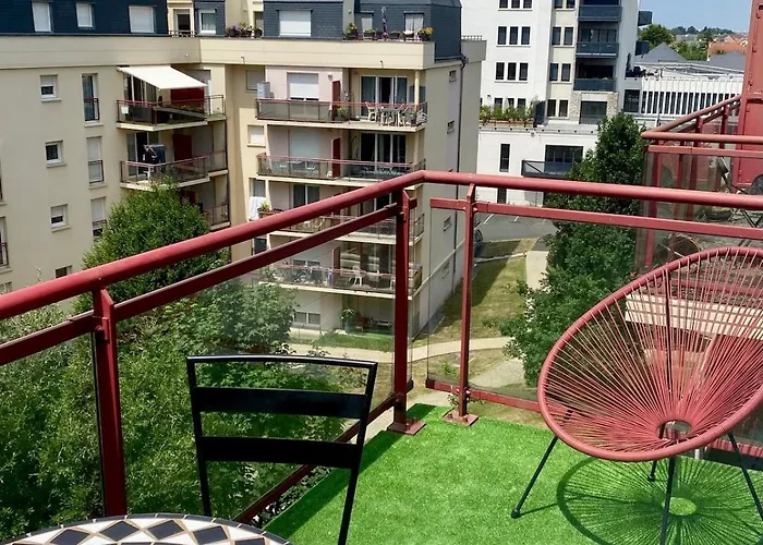 Appartement Ideal Pro Et Weekends Wi-fi Netflix Parking Le Mans